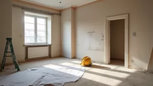 Remont mieszkania cena za m2 robocizna bez materiału 2025